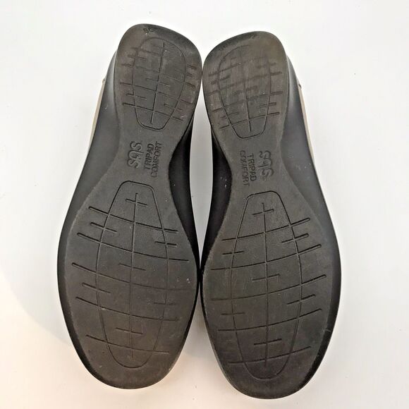 SAS Roamer Easy Strap Mary Jane Shoes Women's 8.5W Bone Leather Tripad Comfort - Picture 9 of 12